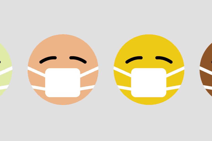 Ansikter med munnbind