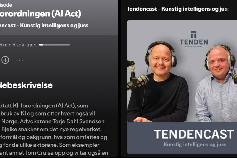 Andre episode skjermbilde fra Spotify